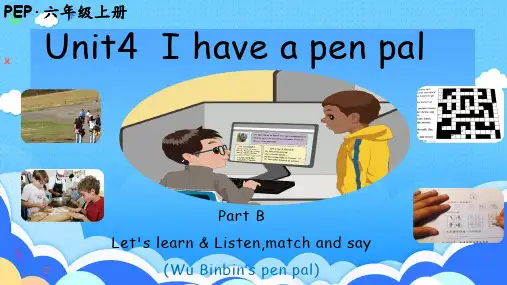 Unit4IhaveapenpalBlet'stalkandlearn(课件)人教PEP版英语六年级