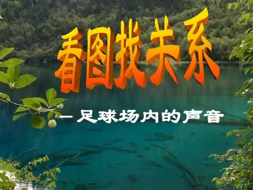 北师大版六年级数学上册《足球场内的声音》