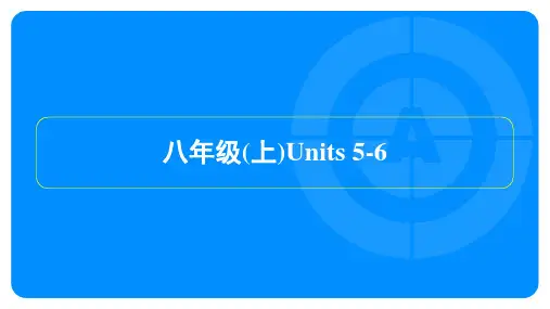 2024年人教版中考英语总复习第一部分知识点梳理八年级(上)Units 5-6