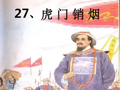虎门销烟PPT课件
