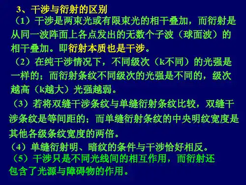 波动光学 光学习题课2(课后问题)