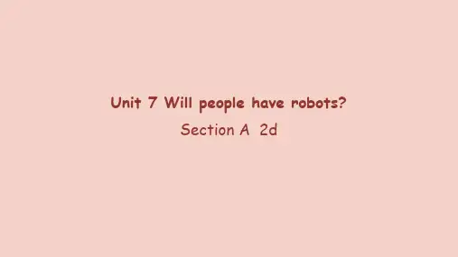 Unit7SectionA2d课件人教版英语八年级上册