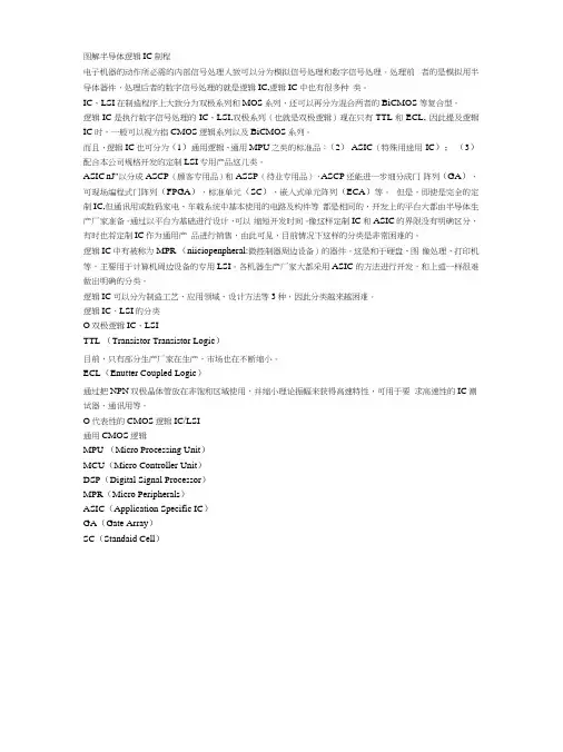 图解半导体逻辑IC制程