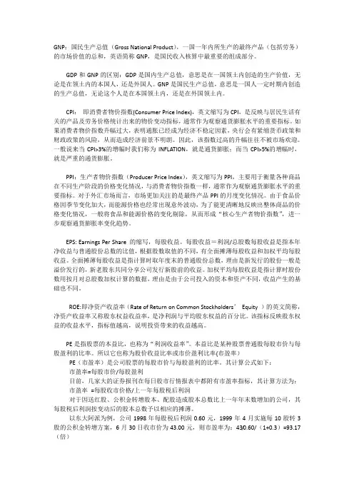 常见组织、术语等英文缩写