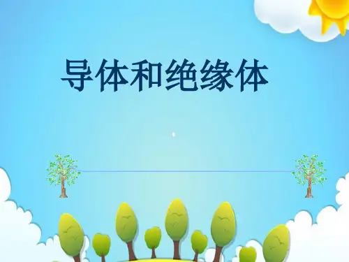 首师大版小学科学四年级上册导体和绝缘体课件