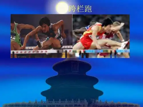 跨栏跑