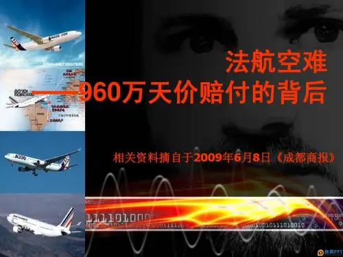 法航空难960万天价赔付的背后(24页)