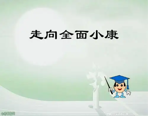 政治八年级下湘教版3.3走向全面小康课件二.