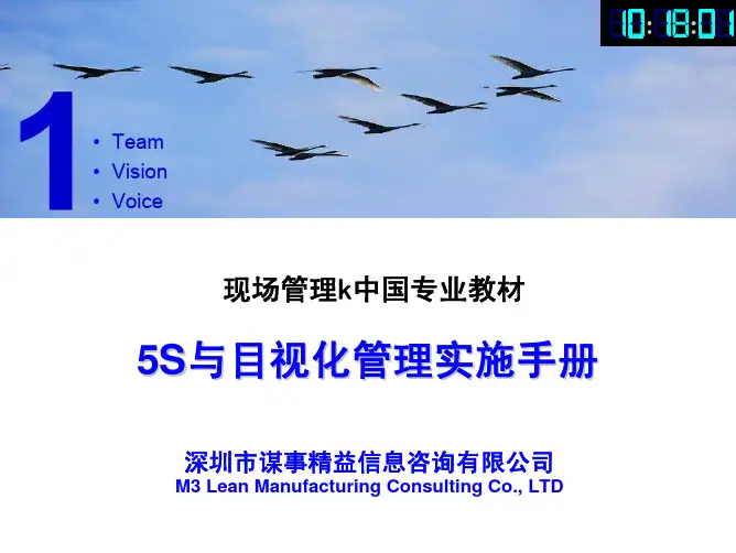 5S与目视化管理实施手册(共106页)