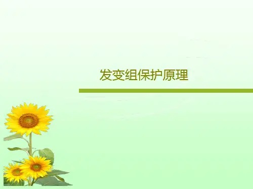 发变组保护原理PPT文档共77页