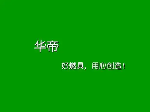 华帝燃具品牌核心概念及广告推广策略