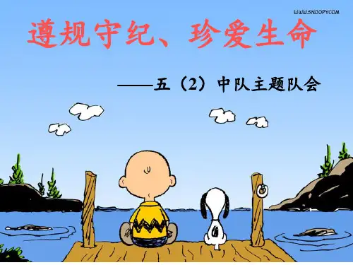 珍爱生命健康成长 ppt课件