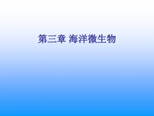 第三章海洋微生物-新课件