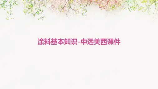 涂料基本知识中远关西课件