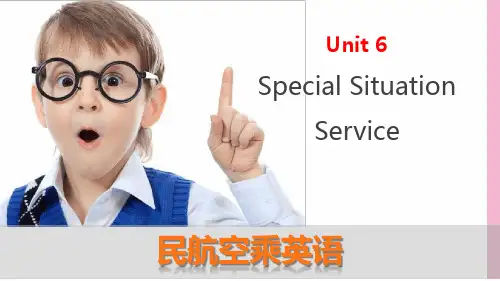 民航空乘英语 3课件