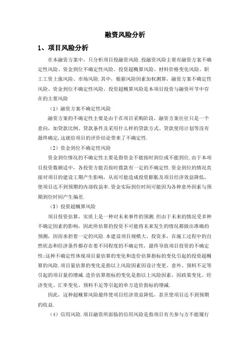 融资风险分析 (2)
