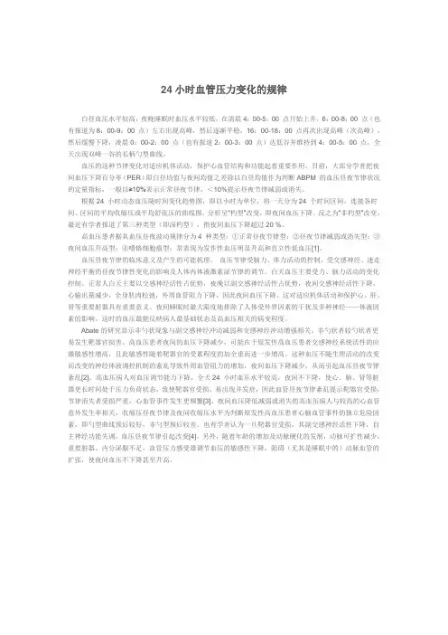 动态血压检测报告