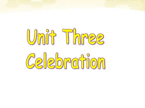 高中英语 Unit3 lesson2 parties课件 北师大版必修1
