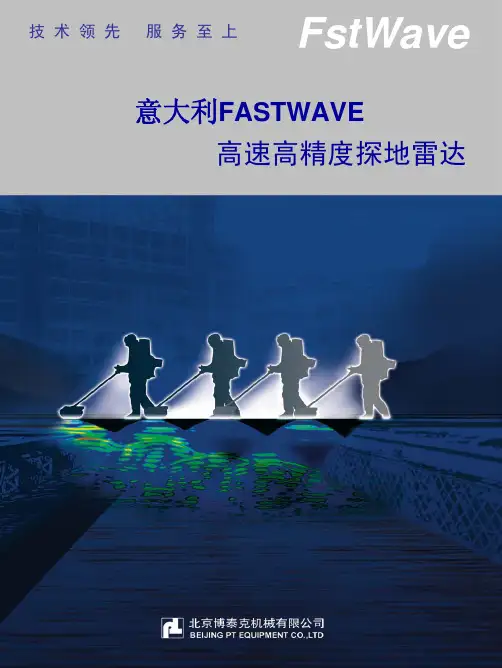意大利地质雷达电子样本FASTWAVE