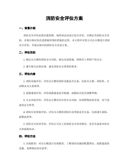 消防安全评估方案