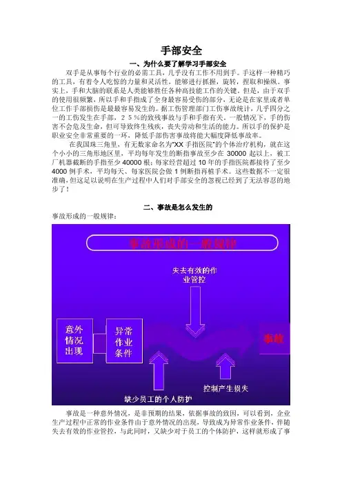 手部安全培训
