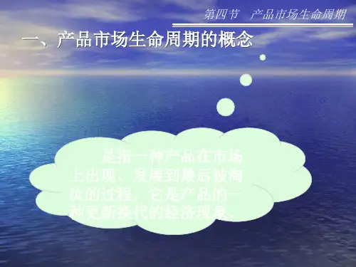 产品市场生命周期