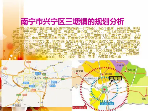 南宁市兴宁区三塘镇的规划分析