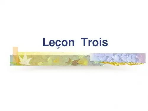法语语法 le