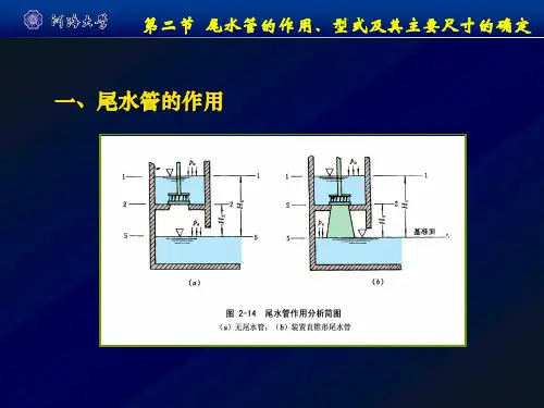 尾水管的作用型式