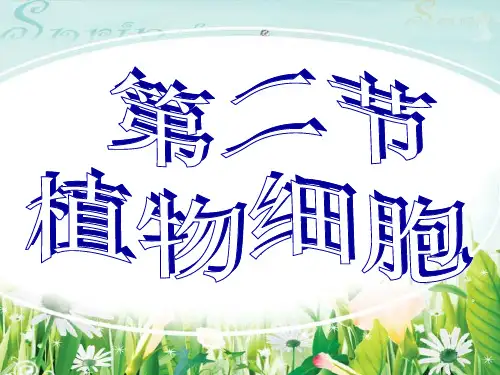 2.1.2植物细胞PPT课件