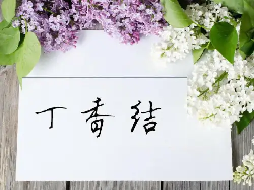 部编版六年级语文上册2《丁香结》课件(共25张PPT)