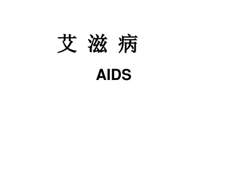 艾滋病(AIDS) PPT-