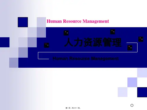 人力资源管理外包(共61PPT)