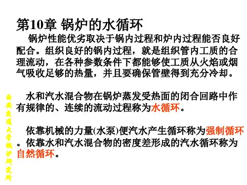 锅炉的水循环资料