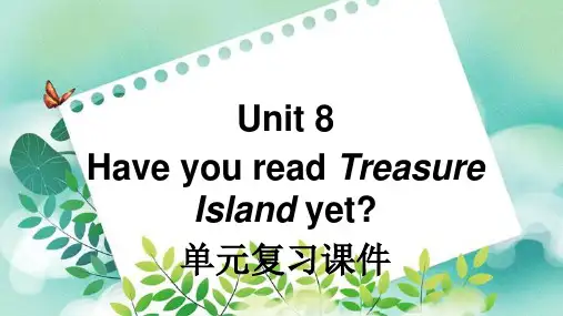 Unit+8++单元复习课件2022-2023学年人教版八年级英语下册