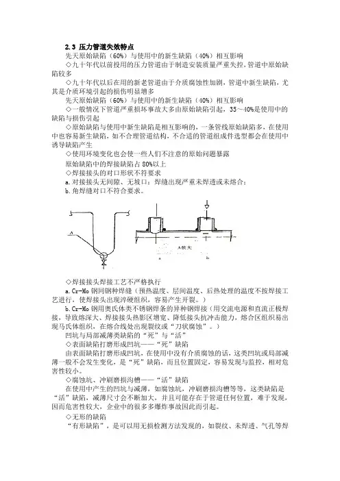 在用压力管道故障与失效2