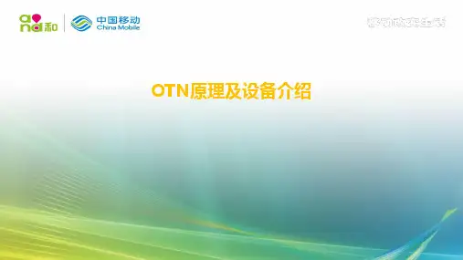 OTN原理及设备介绍