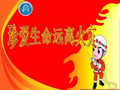 《珍爱生命 远离火灾》教学课件