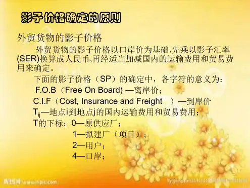 影子价格计算