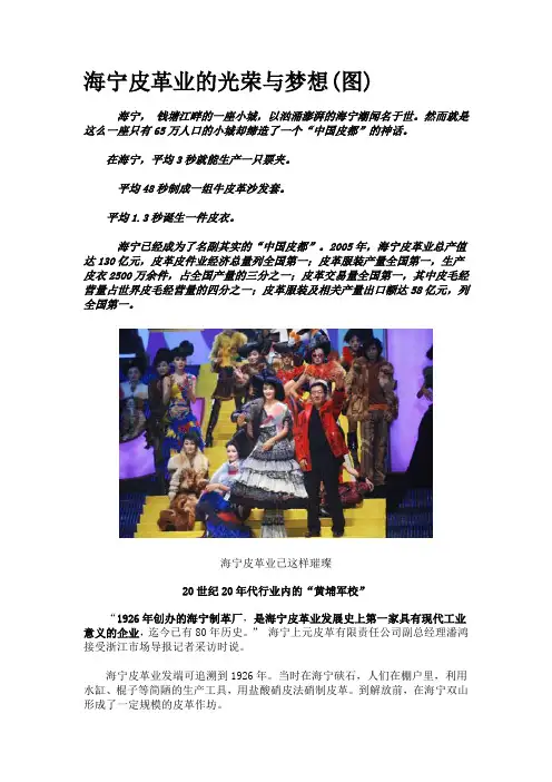 海宁皮革的历史