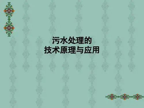 《污水处理讲座》PPT课件