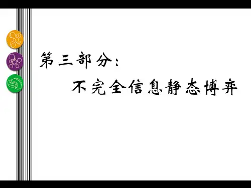 贝叶斯博弈与贝叶斯Nash均衡