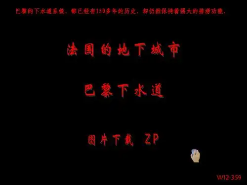 巴黎下水道