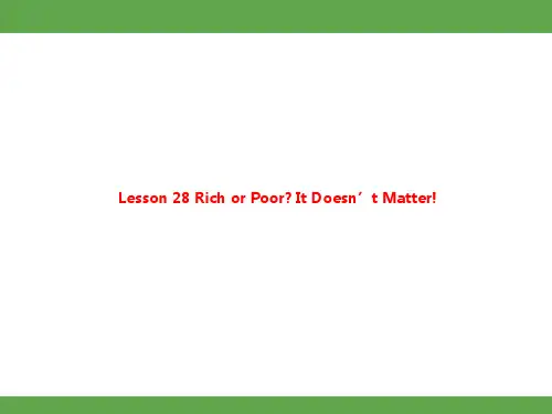 Unit 5 My Future Lesson 28 课件 冀教版英语八年级上册