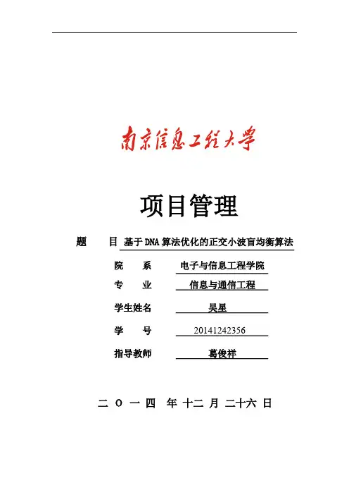 项目计划书