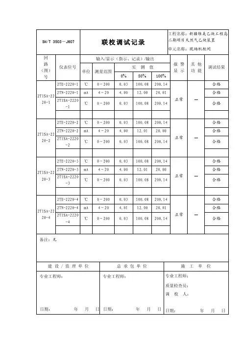 SIS回路调试
