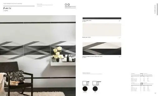 UNI EN 14411 BIII 白色精美地毯产品说明书