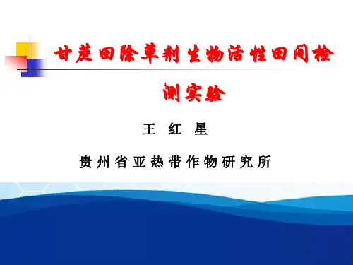 甘蔗除草剂2013。06.16