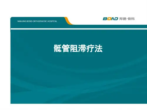 骶管阻滞疗法适应症-26页PPT精品文档