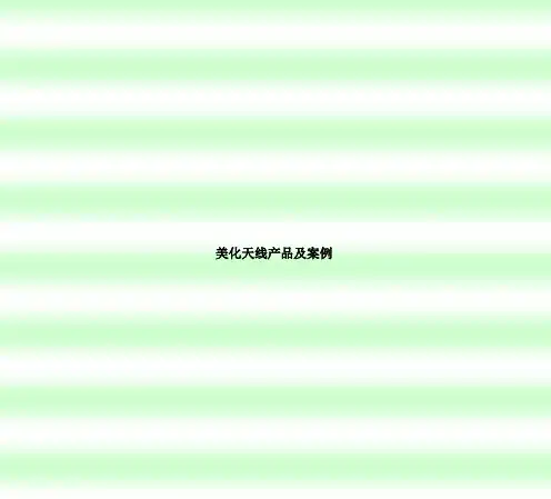 美化天线产品及案例
